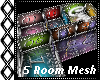 5 Room Mesh