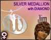 Silver Diamond W (F)
