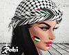 Palestine Flag Makeup