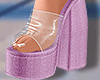Pink Denim Shoes F