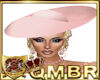 QMBR Hat Fascinator Pink