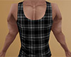 Gray Tank Top Plaid (M)