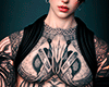 BLACK SHIRT + TATTOO