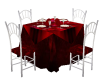 {AL} Red Dining Table