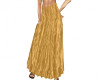 Gold Broomstick Skirt