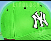 LIME Yankees Fitted