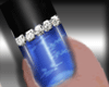 Luvs Blue Nails 