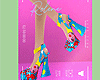 Sorrenti Heels Pop art