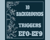 10 Backgrounds EF0-EF9