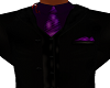 $Black with purple suit