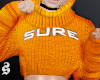 s. knit sweater sure O.