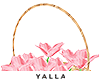 YALLA Flower Basket Bag