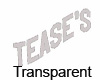 Tease's Sign Transparent