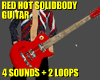 Red Guitar 6 sounds