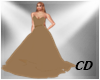 CD Brown Elegant Dress