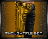 Gold Spiked Trousers