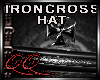 !QQ Iron Cross Black Hat