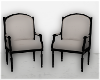 ! Twin Beige Chairs