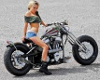 Harley chick 4 pic