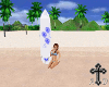Tropical Surfboard