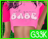 [G] Not Your Babe Tee