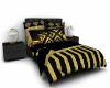BED POSES GOLD & BLACK