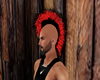 Red and Black Mohawk