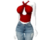 EA/Red Top Outfit