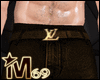 LV Brown Luxury Pants