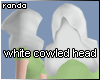 White Hood Cowl Reaper