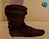 Brown Socks Slouch (M)