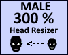 Head Scaler 300% Male