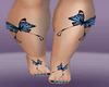 blue  Tattoo FEET