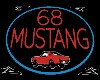 68 MUSTANG PICTURE
