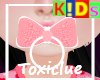 [Tc] Kids Pink Bow Paci