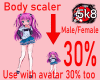 30% Kids Body Scaler F/M