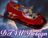 DT4U flying santa sleigh
