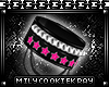 MCK Stars Cuffs Pink