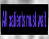 Room Rules-Patients