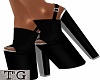 Black Tiara Heels