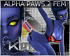 +KM+ ALPHA Paws 2 F