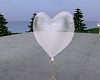 TX Wedding Heart Balloon