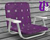 Low Lawn Chair purple