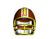 Animated Redskins Helmet