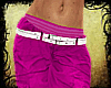 ~Y~Capri Hot Pants Purpl