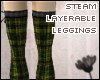 [m] steam tartan legging