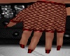 Net Gloves+Nails-Red