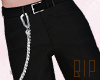 R. Grunge chain pants