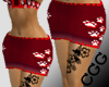 CGG Spring Red PAw Dres
