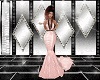 sweet pink /black dress